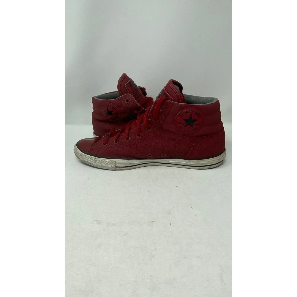 Converse Chuck Taylor All Star High Street Red Leather Sneakers 152658C Mens 12